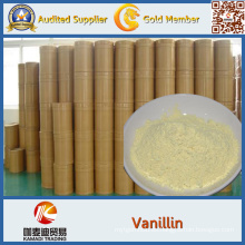 CAS no 121-33-5 suministro de China 99,5% en polvo de etil vainillina